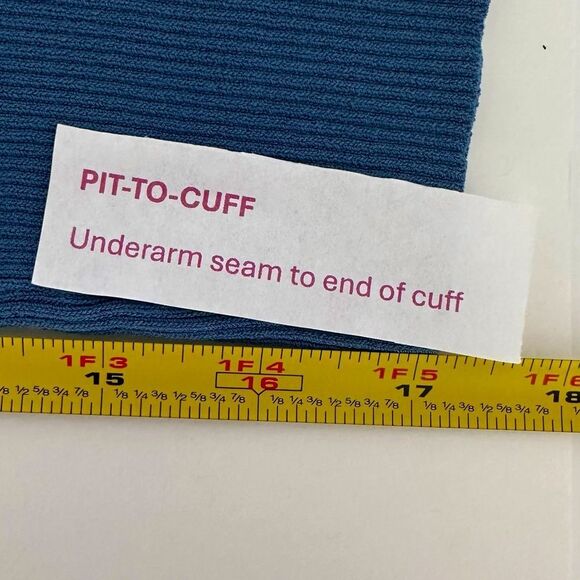 ZARA Turtle Neck One Sleeve Top Blue Size S - Picture 9 of 9